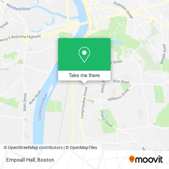 Mapa de Empsall Hall