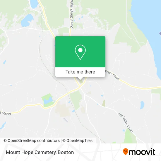 Mount Hope Cemetery map