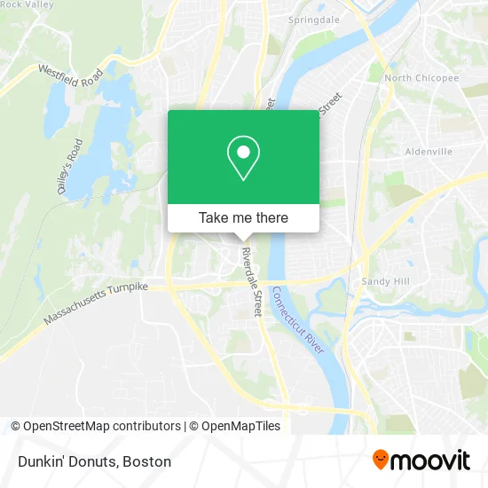 Mapa de Dunkin' Donuts