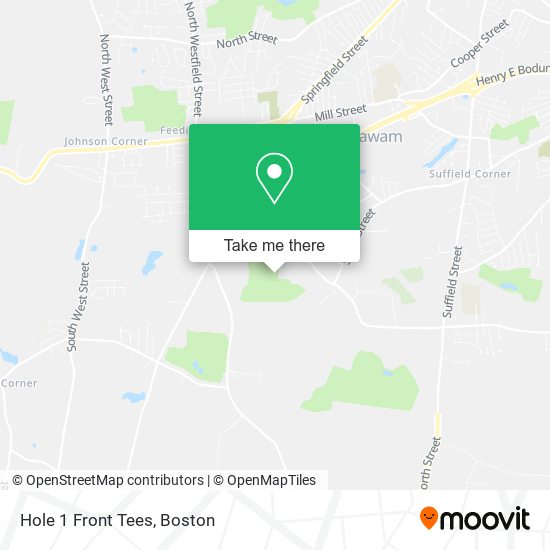Mapa de Hole 1 Front Tees