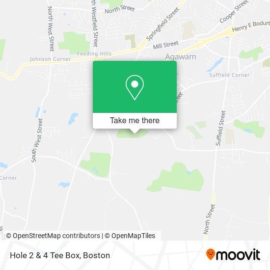 Hole 2 & 4 Tee Box map