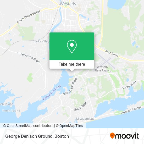 Mapa de George Denison Ground