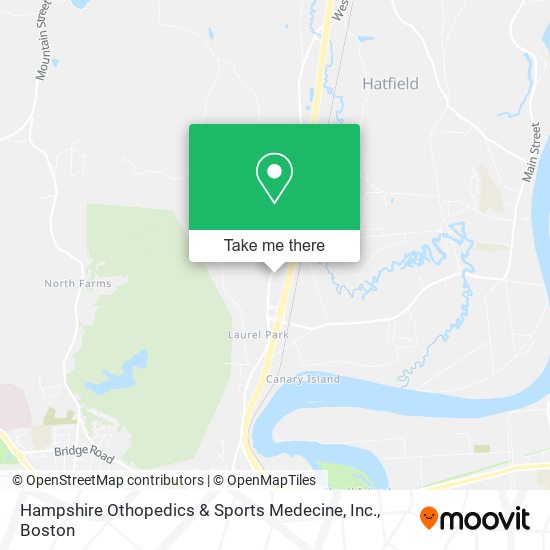 Mapa de Hampshire Othopedics & Sports Medecine, Inc.