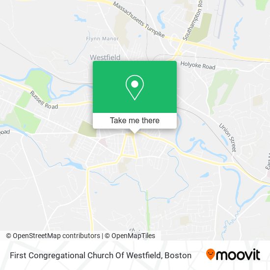 Mapa de First Congregational Church Of Westfield