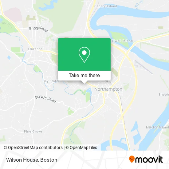 Wilson House map