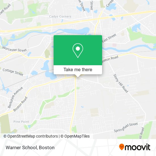 Warner School map