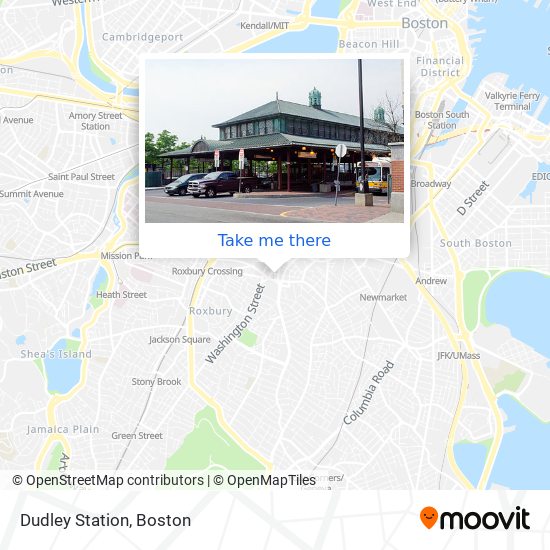 Mapa de Dudley Station