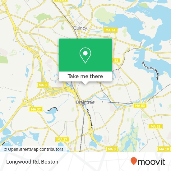 Longwood Rd map