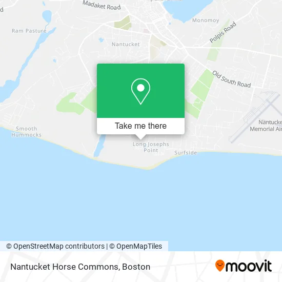 Nantucket Horse Commons map