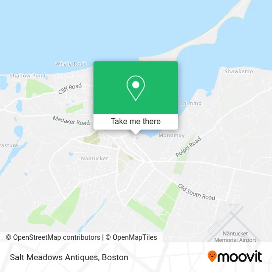 Salt Meadows Antiques map