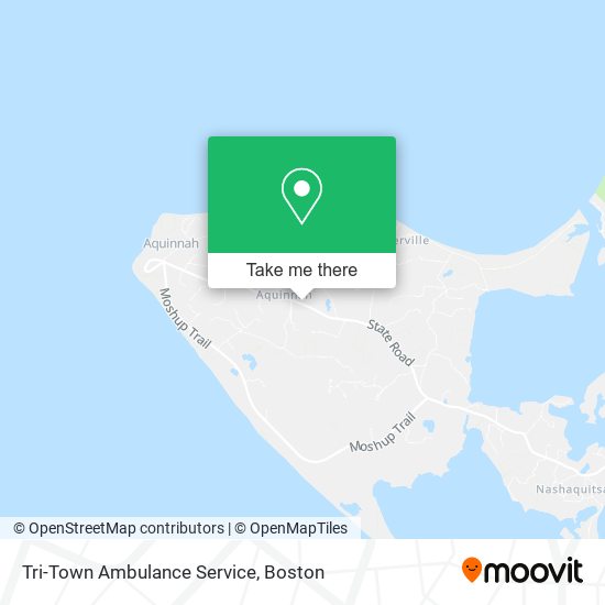 Mapa de Tri-Town Ambulance Service