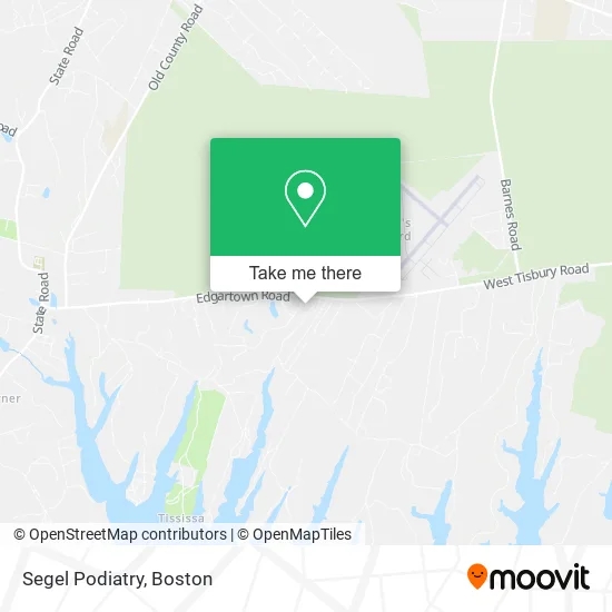 Mapa de Segel Podiatry