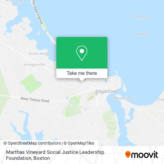 Marthas Vineyard Social Justice Leadership Foundation map
