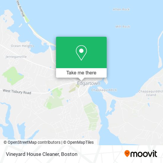 Vineyard House Cleaner map