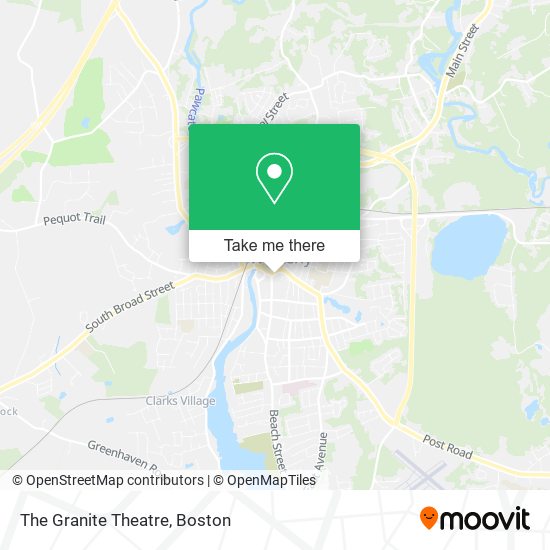 The Granite Theatre map