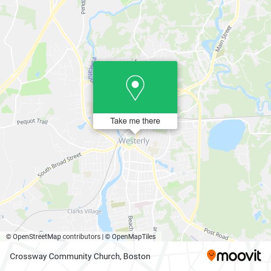 Mapa de Crossway Community Church