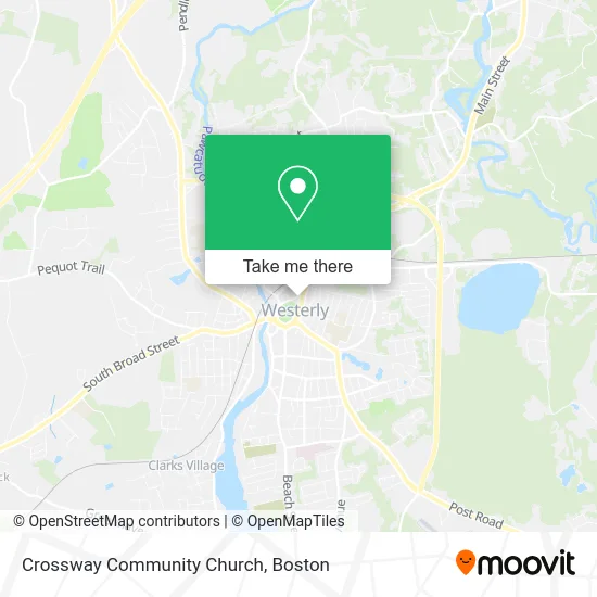 Crossway Community Church map