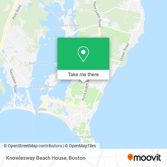 Knowlesway Beach House map