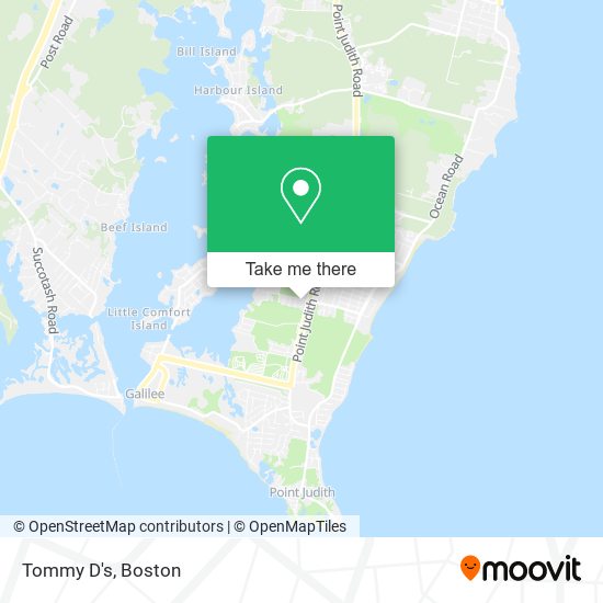 Tommy D's map