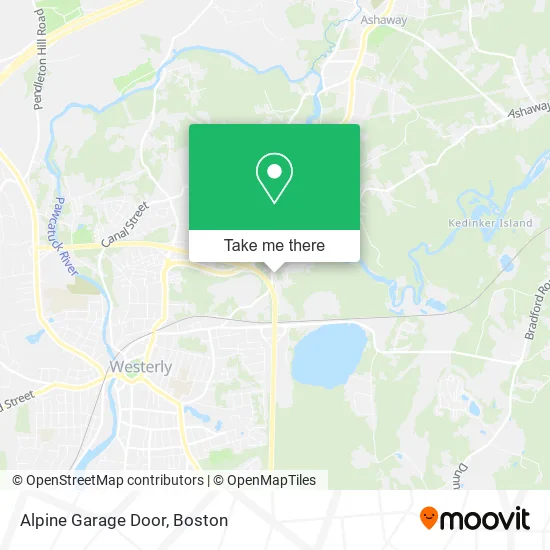 Alpine Garage Door map