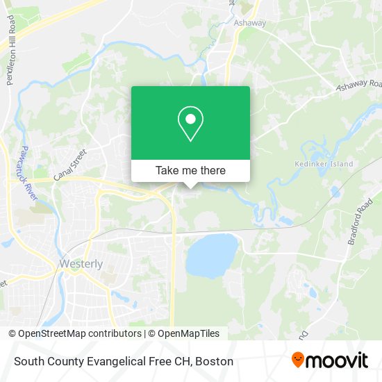 South County Evangelical Free CH map