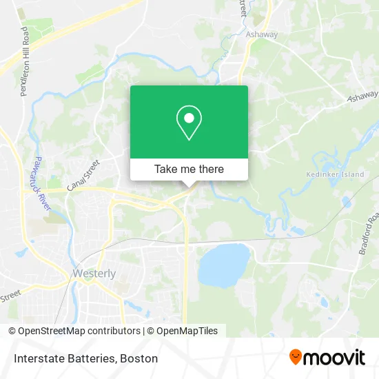 Interstate Batteries map