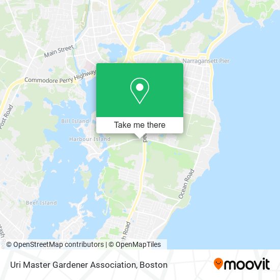 Uri Master Gardener Association map