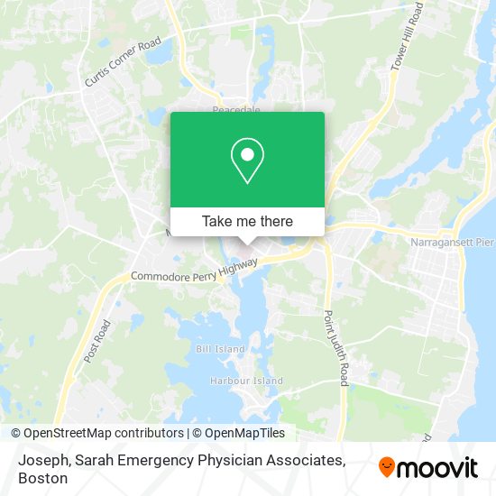 Joseph, Sarah Emergency Physician Associates map