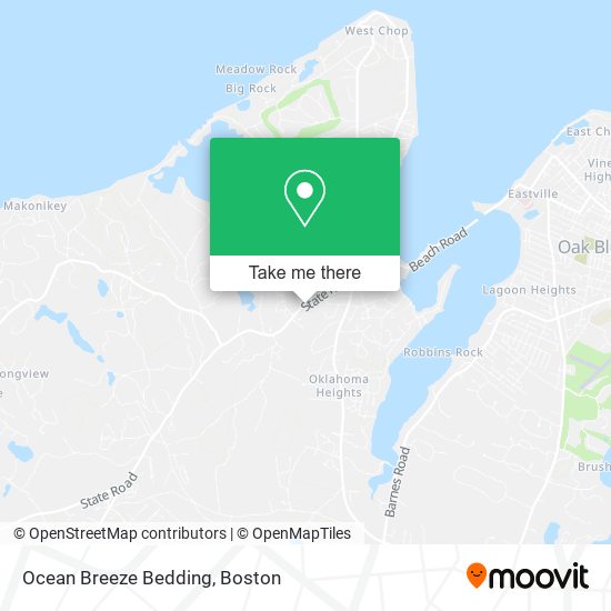 Ocean Breeze Bedding map