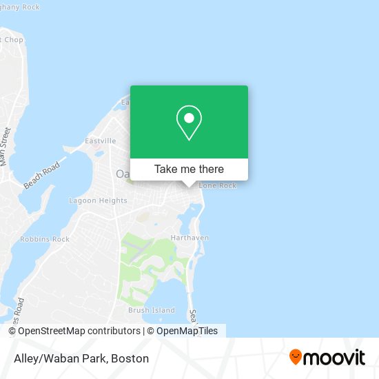 Mapa de Alley/Waban Park