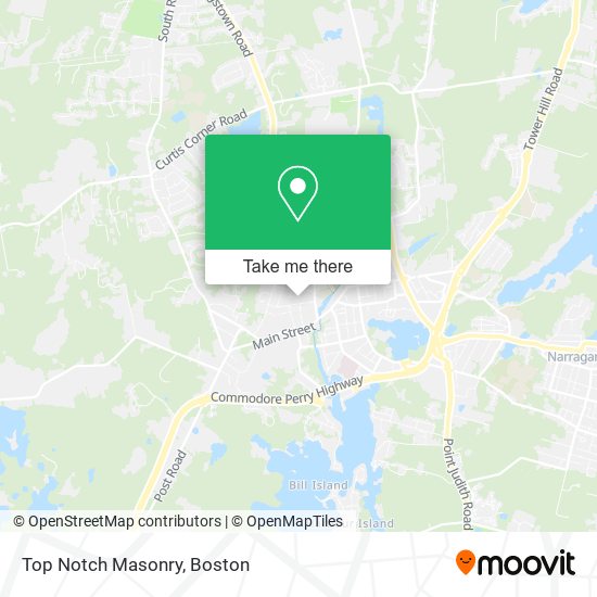 Mapa de Top Notch Masonry