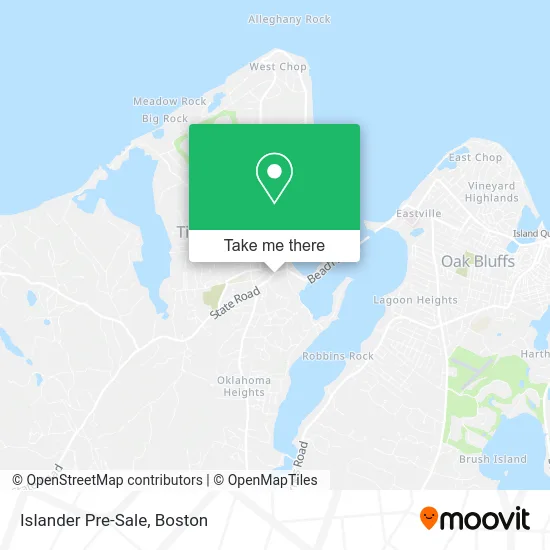 Islander Pre-Sale map