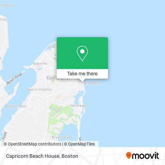 Capricorn Beach House map