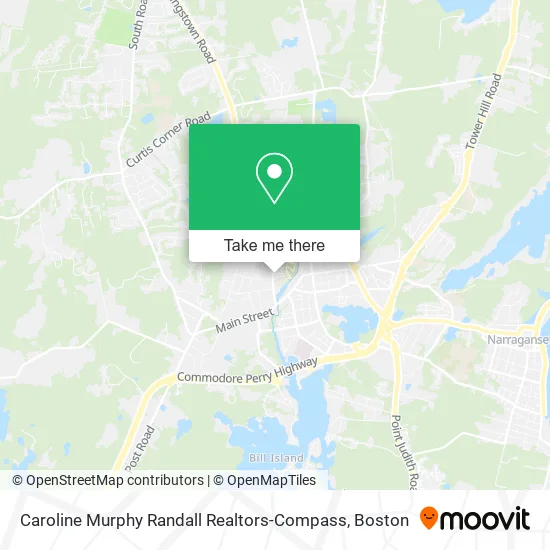 Mapa de Caroline Murphy Randall Realtors-Compass