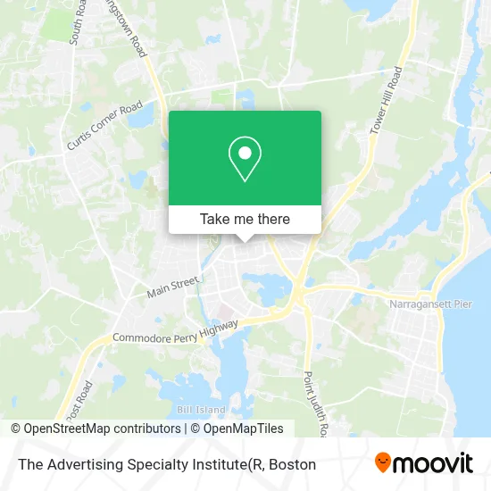 The Advertising Specialty Institute map