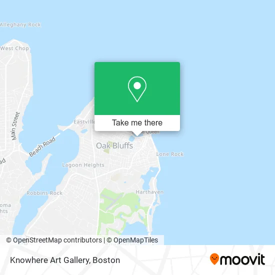 Knowhere Art Gallery map