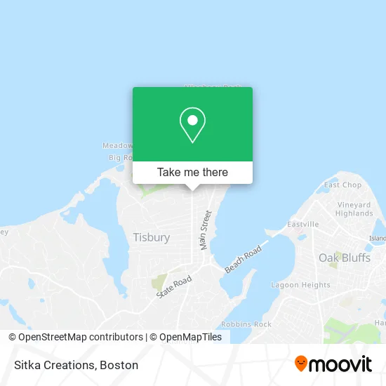 Sitka Creations map