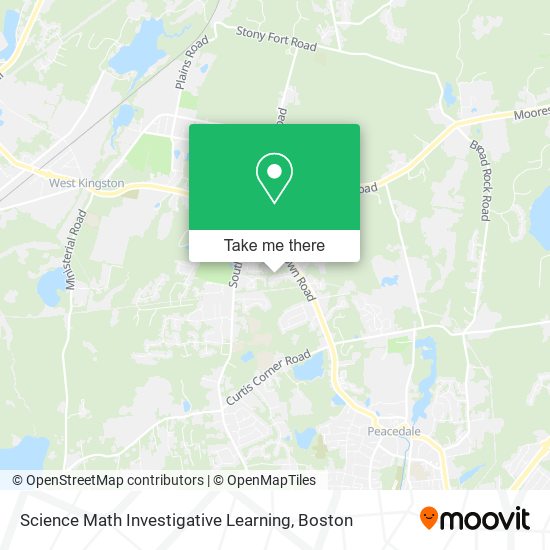Science Math Investigative Learning map