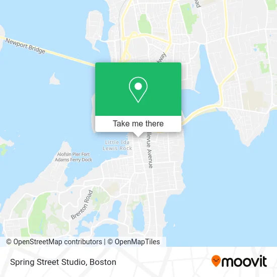 Spring Street Studio map