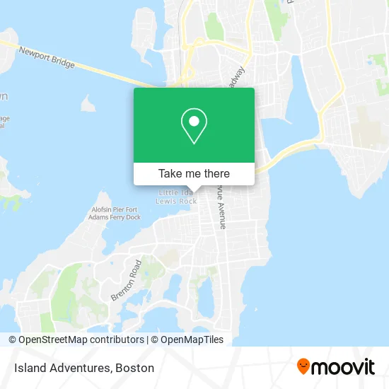 Island Adventures map