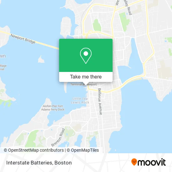 Interstate Batteries map