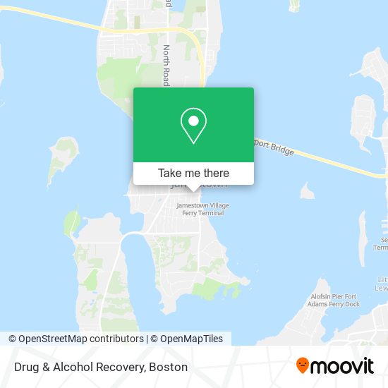 Drug & Alcohol Recovery map