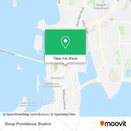 Sloop Providence map