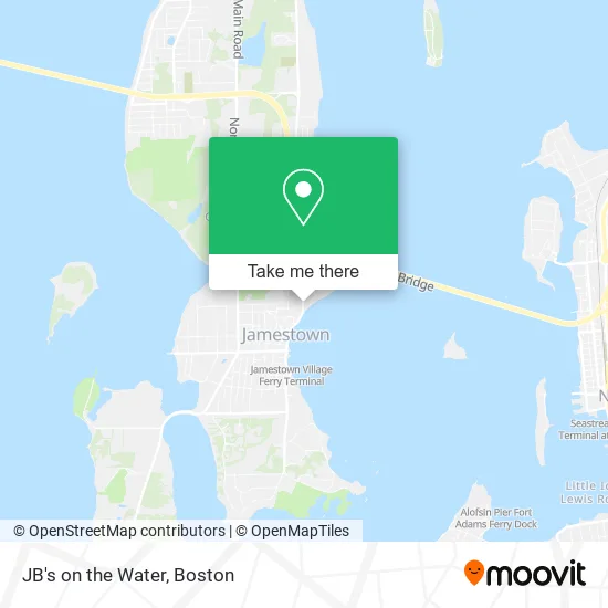 JB's on the Water map