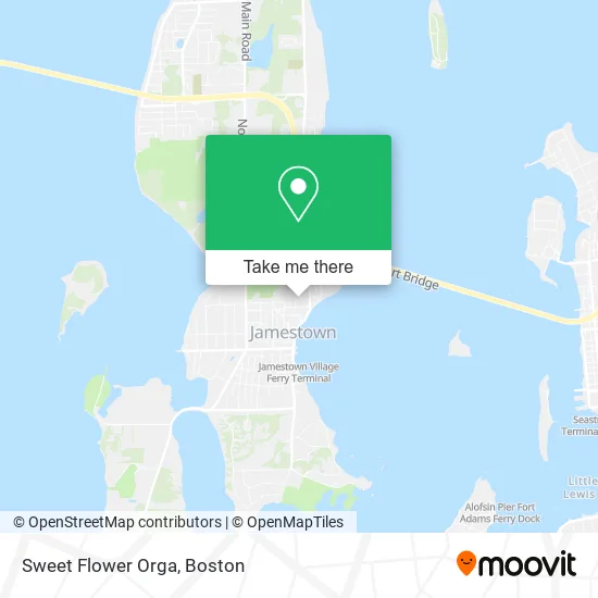 Sweet Flower Orga map