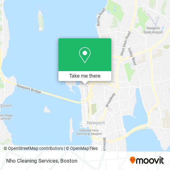 Mapa de Nho Cleaning Services