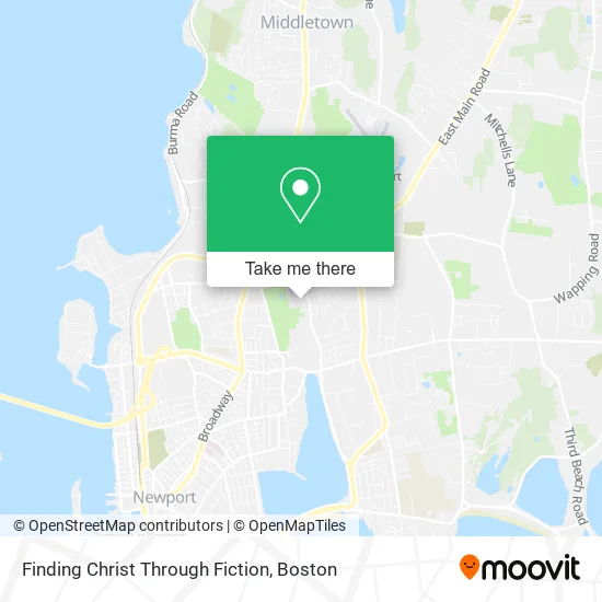 Finding Christ Through Fiction map