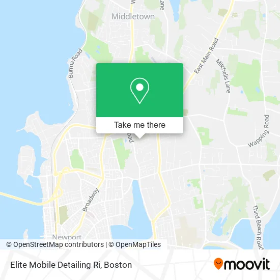 Mapa de Elite Mobile Detailing Ri