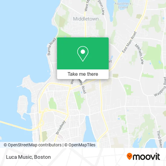Luca Music map
