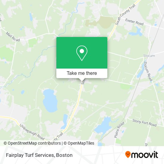 Fairplay Turf Services map